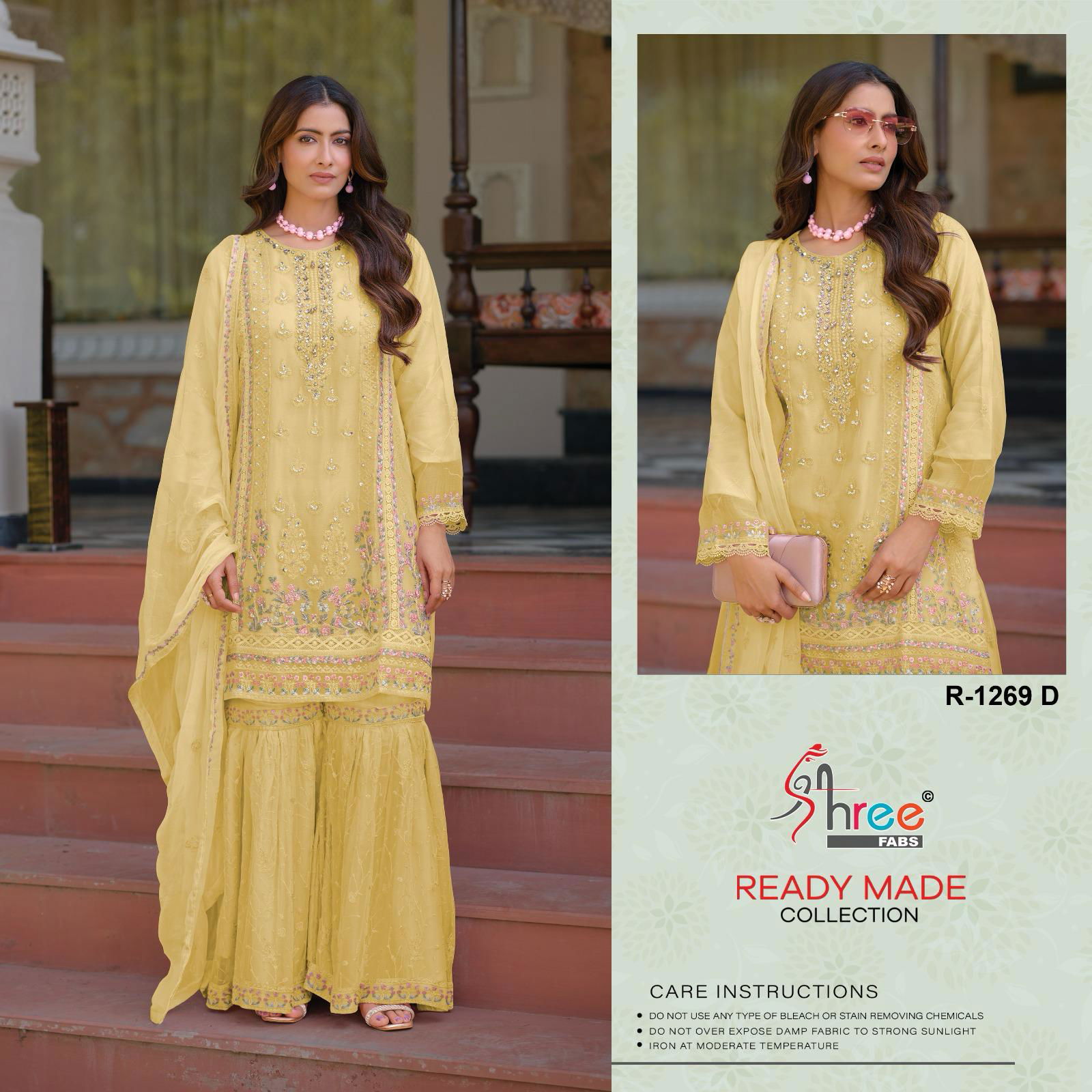 R 1269 By Shree ChiffonPakistani Readymade Suits Suppliers In India